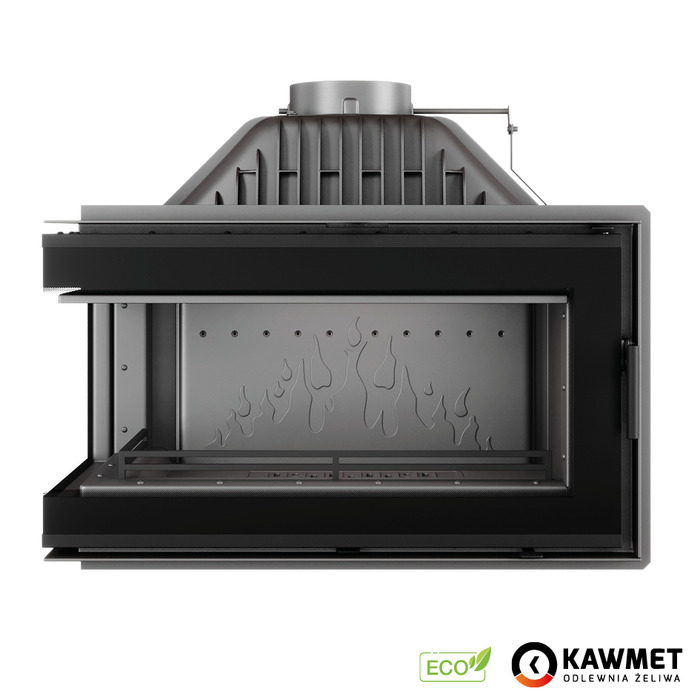 Каминная топка KAWMET W16 LB Black (13.5 kW) ECO. Фото 6