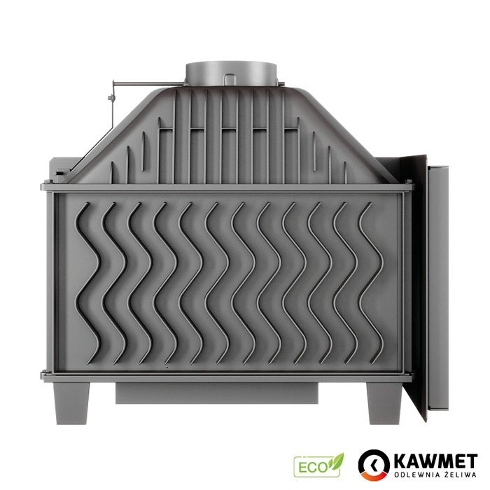Каминная топка KAWMET W16 LB Black (13.5 kW) ECO. Фото 7