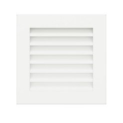 Вентиляційна решітка для каміна SAVEN Hide 17x17 біла