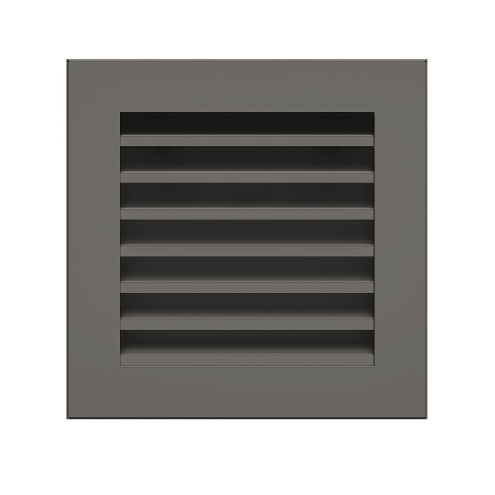 Вентиляционная решетка для камина SAVEN Hide 17x17 графитовая