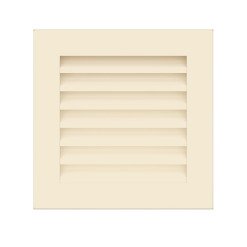 Вентиляційна решітка для каміна SAVEN Hide 17x17 кремова