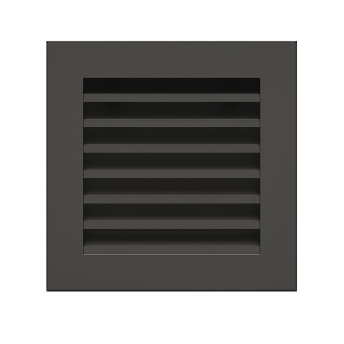 Вентиляционная решетка для камина SAVEN Hide 17x17 черная