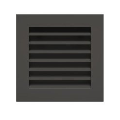 Вентиляційна решітка для каміна SAVEN Hide 17x17 чорна