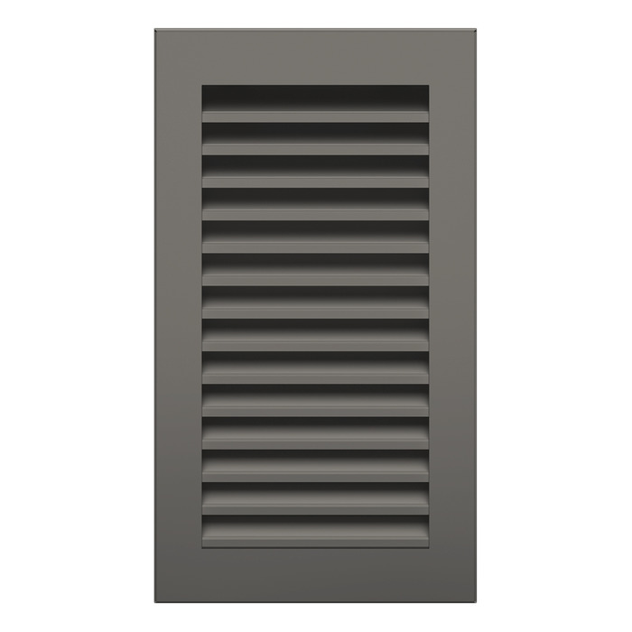 Вентиляционная решетка для камина SAVEN Hide Vertical 30x17 графитовая