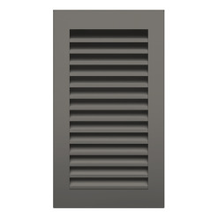 Вентиляційна решітка для каміна SAVEN Hide Vertical 30x17 графітова