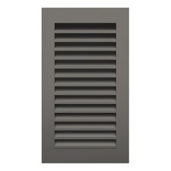 Вентиляційна решітка для каміна SAVEN Hide Vertical 30x17 графітова