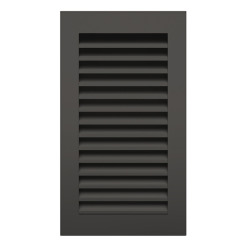 Вентиляційна решітка для каміна SAVEN Hide Vertical 30x17 чорна