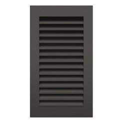 Вентиляційна решітка для каміна SAVEN Hide Vertical 30x17 чорна