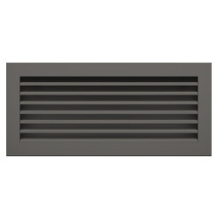 Вентиляционная решетка для камина SAVEN Hide 17x37 графитовая