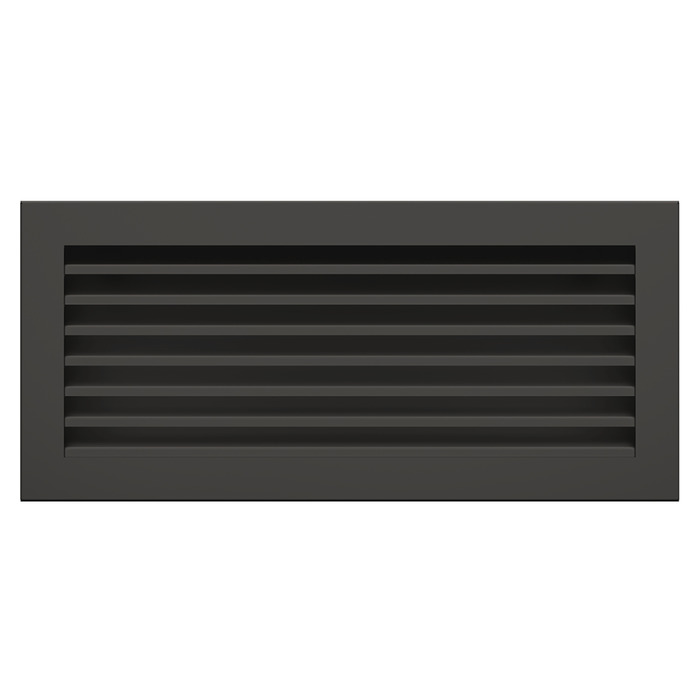 Вентиляційна решітка для каміна SAVEN Hide 17x37 чорна