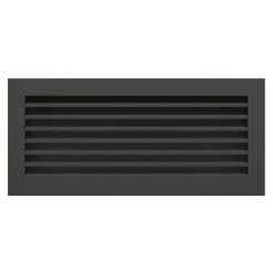Вентиляційна решітка для каміна SAVEN Hide 17x37 чорна