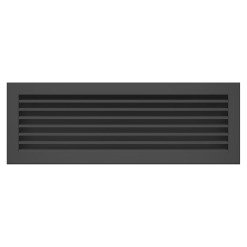 Вентиляційна решітка для каміна SAVEN Hide 17x49 чорна