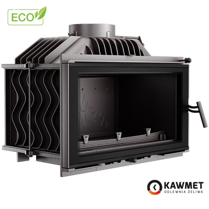 Каминная топка KAWMET W16 Black (9.4 kW) EСO. Фото 6