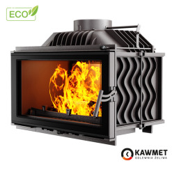 Каминная топка KAWMET W16 Black (9.4 kW) EСO. Фото 2