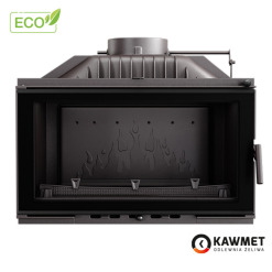 Каминная топка KAWMET W16 Black (9.4 kW) EСO. Фото 5