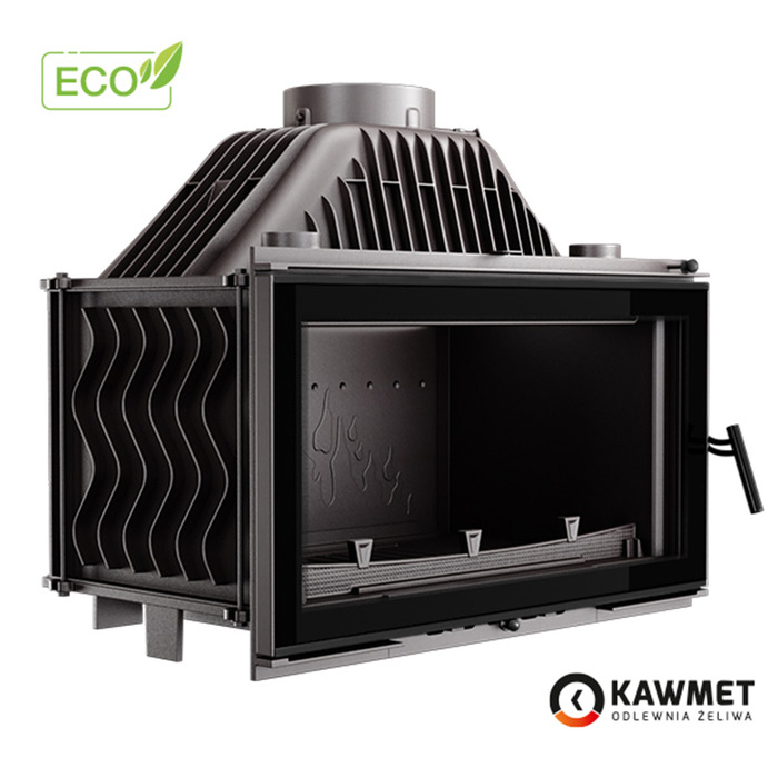 Каминная топка KAWMET W16 Black (13.5 kW) ECO. Фото 6