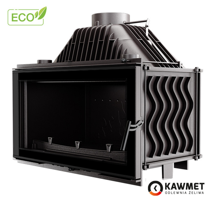Каминная топка KAWMET W16 Black (16.3 kW) ECO. Фото 6