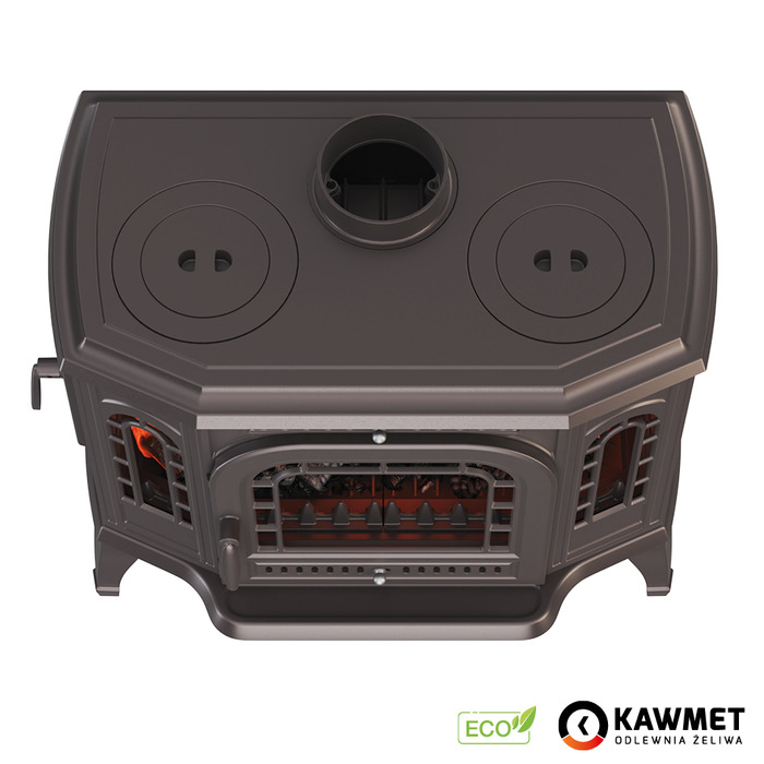 Чавунна піч з варильною поверхнею KAWMET P7 (10.5 kW) CookTop LB ECO. Фото 5