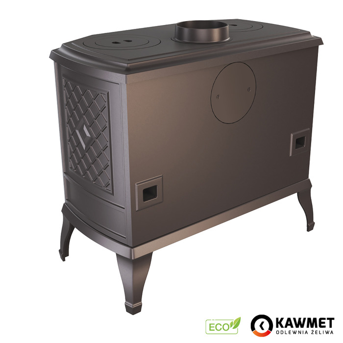Чугунная печь с варочной поверхностью KAWMET P7 (10.5 kW) CookTop LB ECO. Фото 10