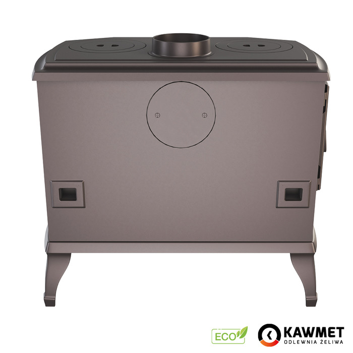 Чугунная печь с варочной поверхностью KAWMET P7 (10.5 kW) CookTop LB ECO. Фото 11