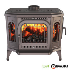 Чугунная печь с варочной поверхностью KAWMET P7 (10.5 kW) CookTop PB ECO. Фото 2