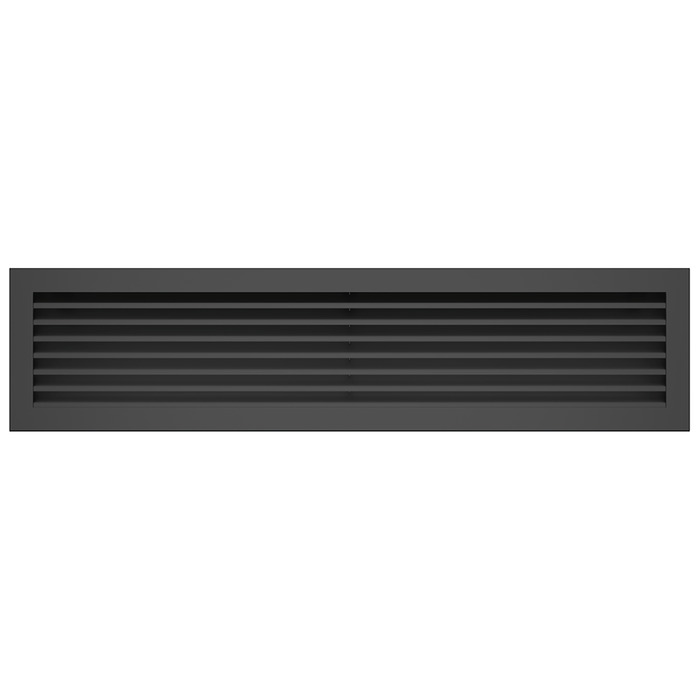 Вентиляционная решетка для камина SAVEN Hide 17x70 черная