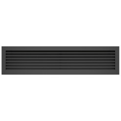 Вентиляционная решетка для камина SAVEN Hide 17x70 черная