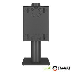 Піч камін KAWMET HARITA S15v Leg Decor ECO. Фото 8