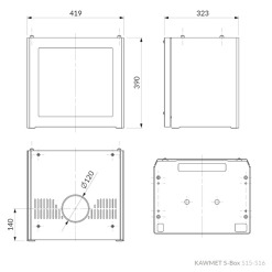 Підставка для печей KAWMET S-Box S15-S16. Фото 12