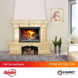 Каминная топка KAWMET W11 (18.1 kW). Фото 18