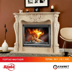 Каминная топка KAWMET W11 (18.1 kW). Фото 20