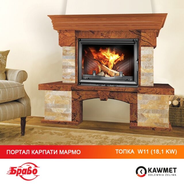Камінна топка KAWMET W11 (18.1 kW). Фото 22