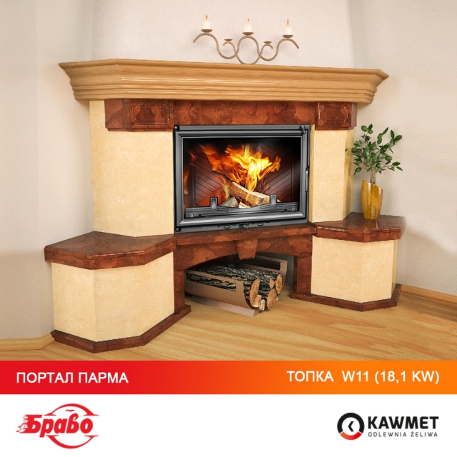 Камінна топка KAWMET W11 (18.1 kW). Фото 26
