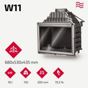 Камінна топка KAWMET W11 (18.1 kW). Фото 8
