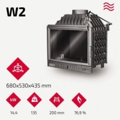 Камінна топка KAWMET W2 (14.4 kW). Фото 9