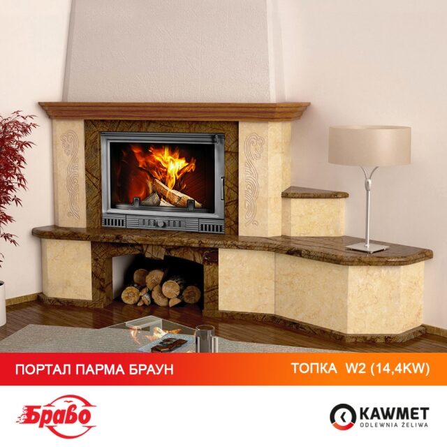 Камінна топка KAWMET W2 (14.4 kW). Фото 16