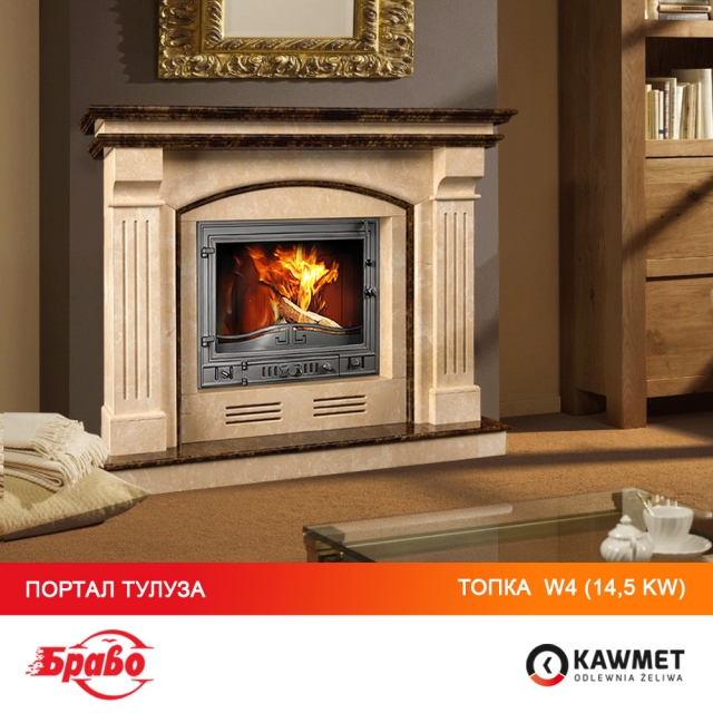 Каминная топка KAWMET W4 (14.5 kW). Фото 28