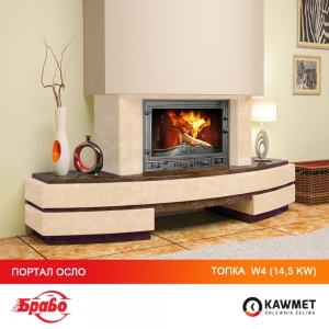 Каминная топка KAWMET W4 (14.5 kW). Фото 25