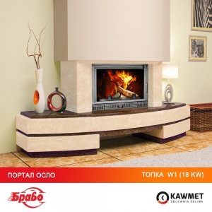 Каминная топка KAWMET W1 Feniks  (18 kW). Фото 18