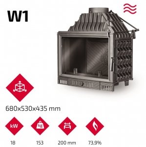 Камінна топка KAWMET W1 Feniks (18 kW). Фото 10