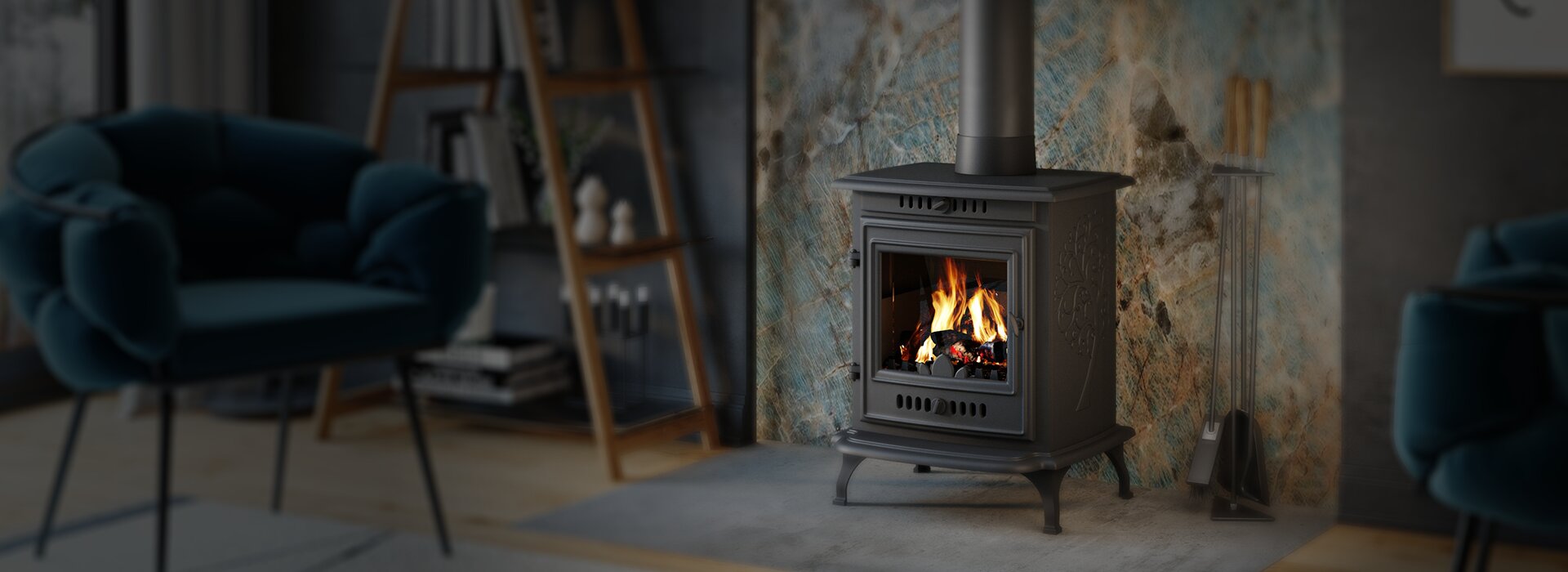 Чугунная печь KAWMET P10 (6.8 kW) ECO