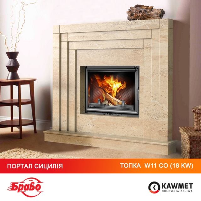 Камінна топка KAWMET W11 CO (18 kW). Фото 17