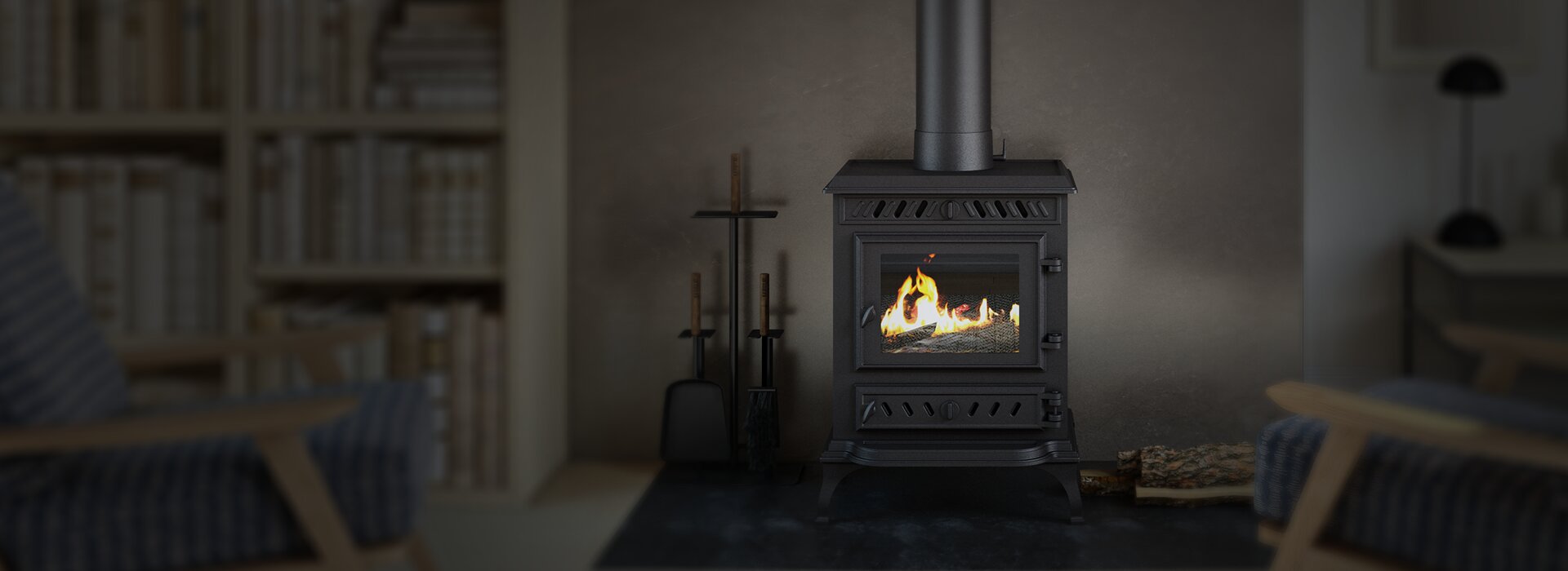 Чугунная печь KAWMET P3 (7.4 kW) ECO