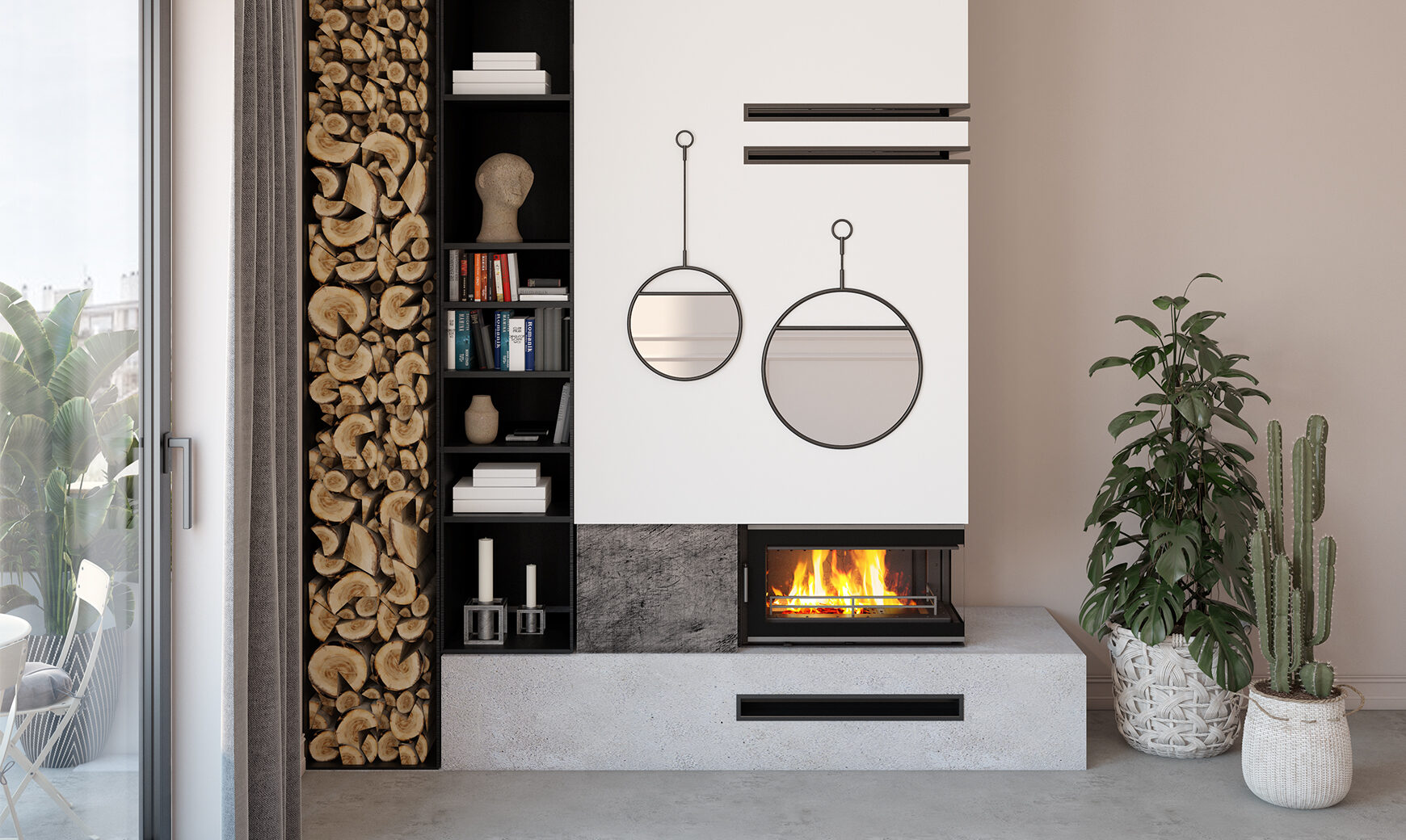 Каминная топка KAWMET W16 (13.5 kW) ECO