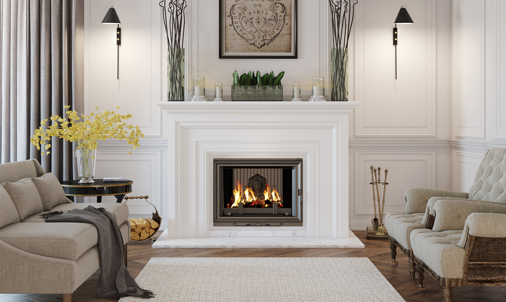 Камінна топка KAWMET W8 (17.5 kW) EСO