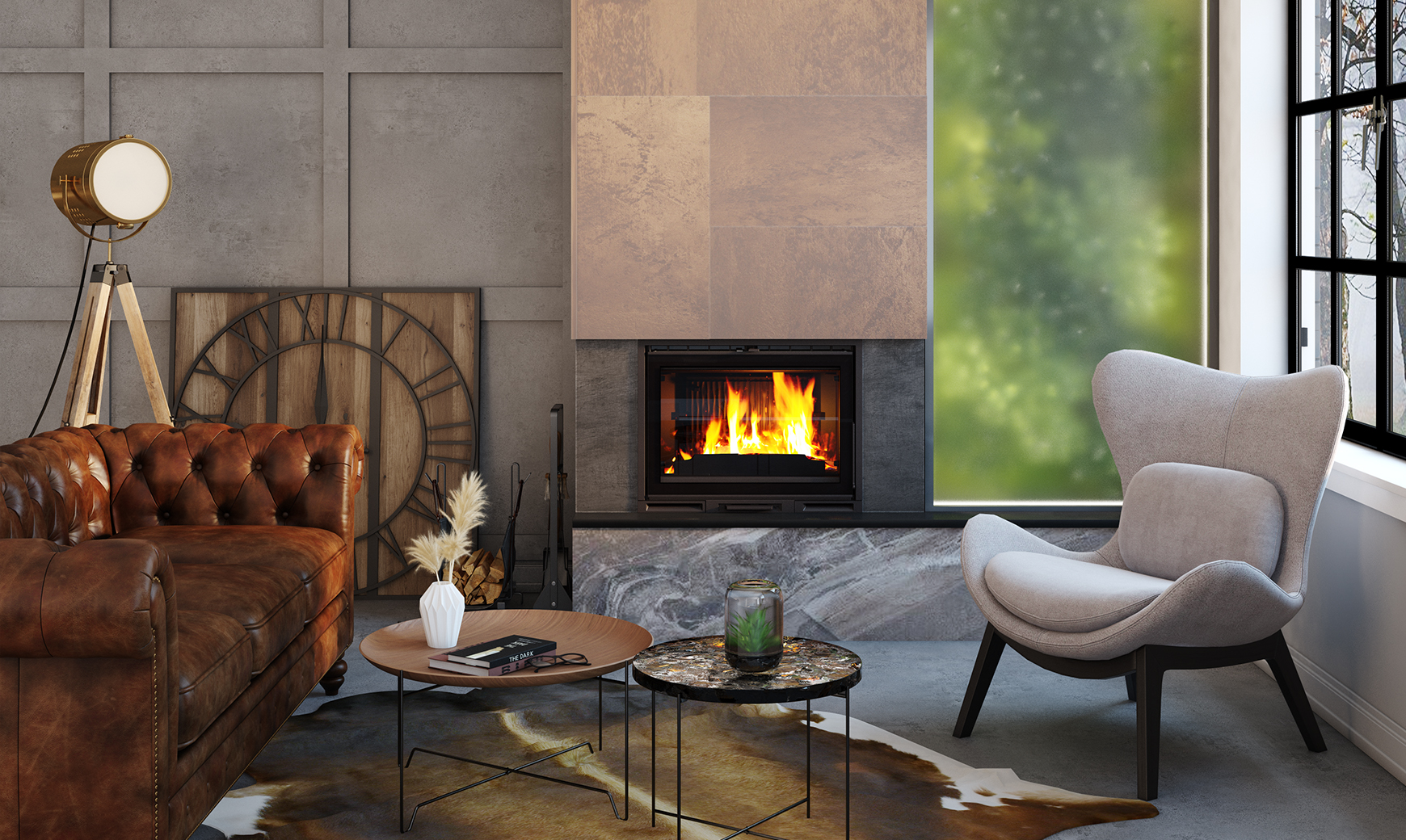 Каминная топка KAWMET Premium SIREN F24