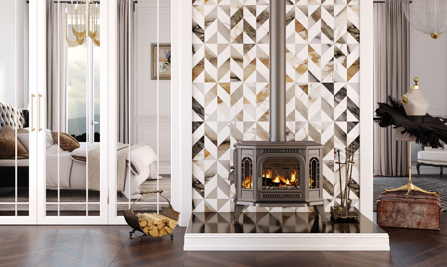 Чавунна піч KAWMET P7 LB (10.5 kW) ECO