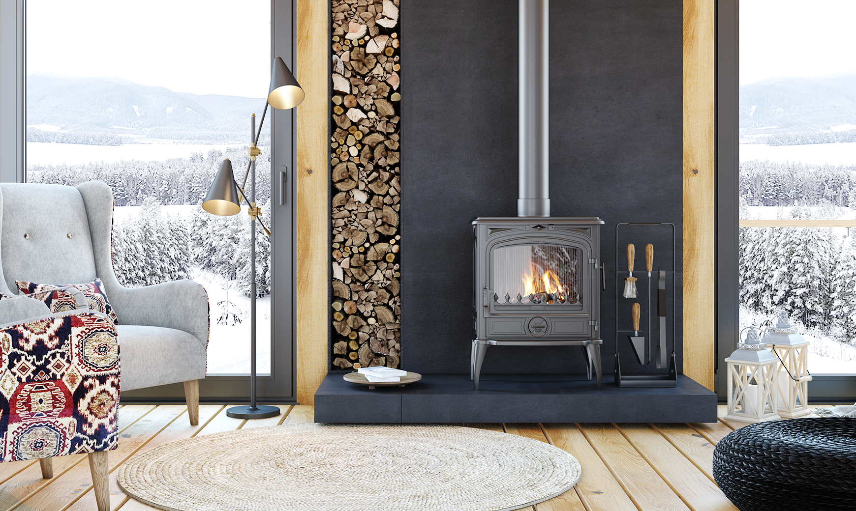 Чавунна піч KAWMET Premium SELENA S14 ECO