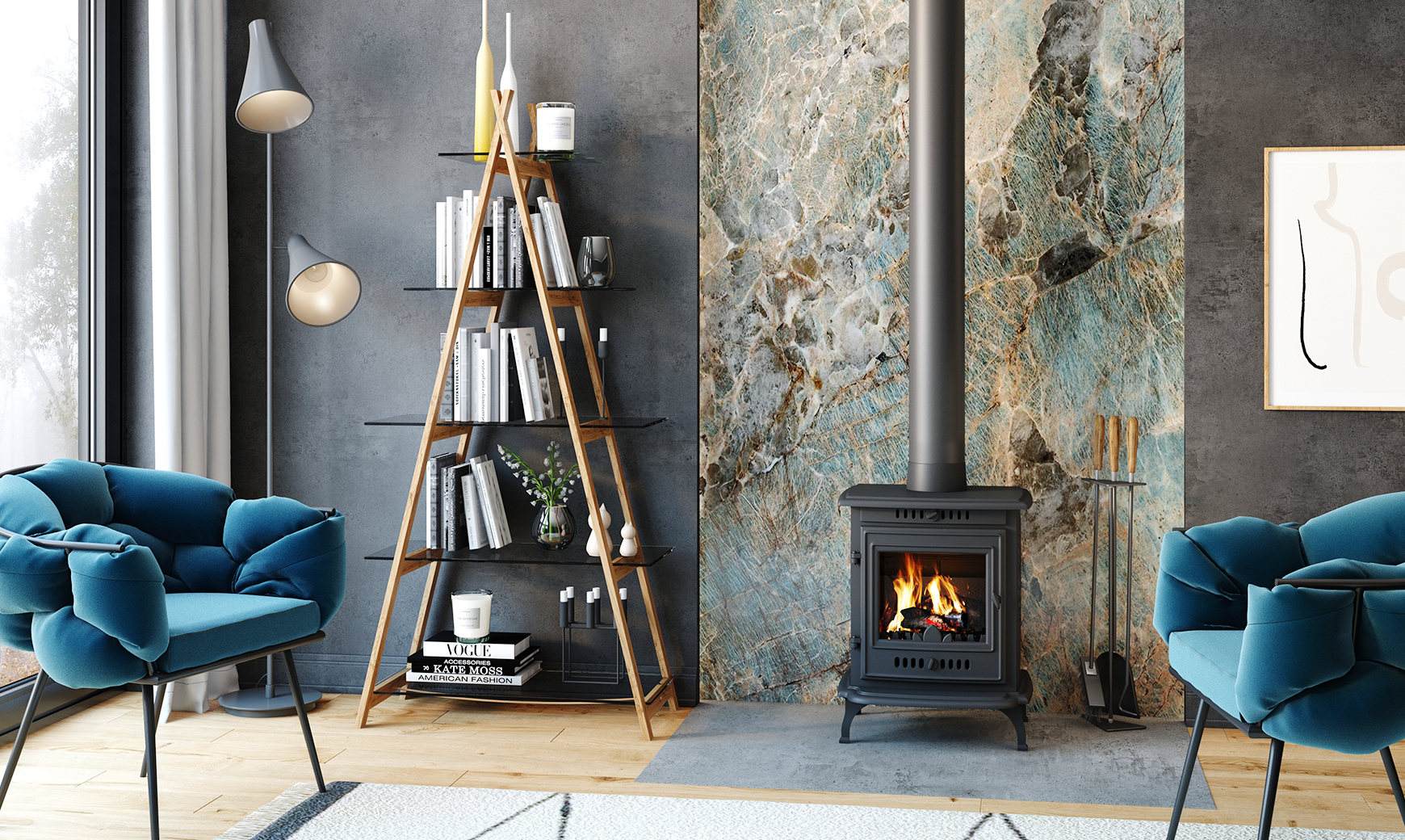 Чавунна піч KAWMET P10 (6.8 kW) ECO