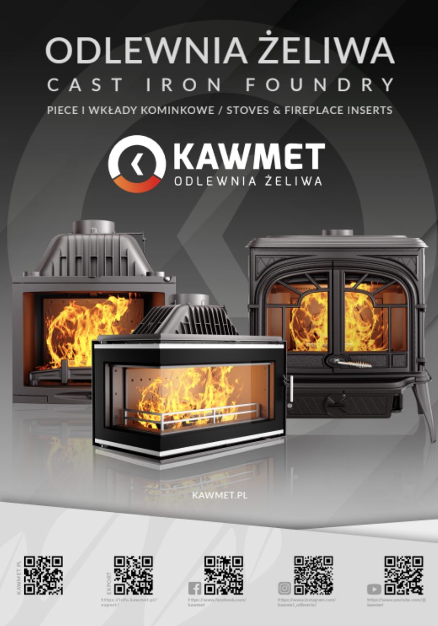 Буклет каміни і печі KAWMET